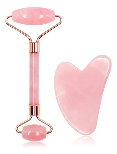 Gua Sha kit + Quartz facial roller